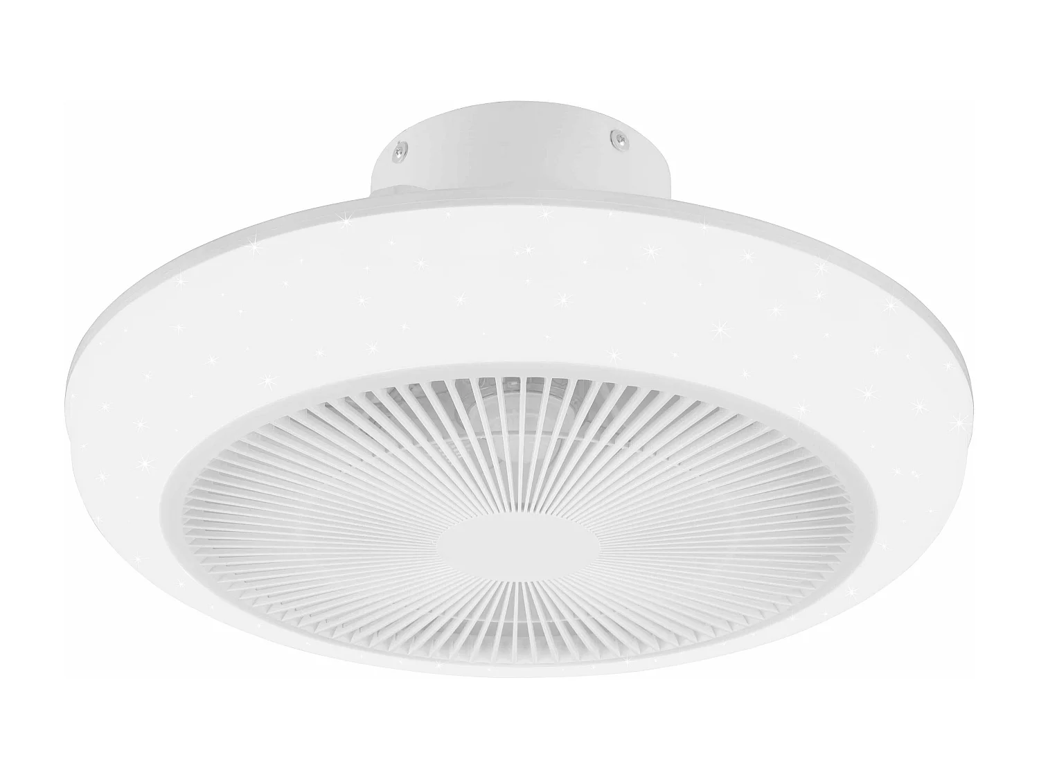 Plafoniera con Ventilatore estate/inverno, grigio, D 48 cm Mjolby