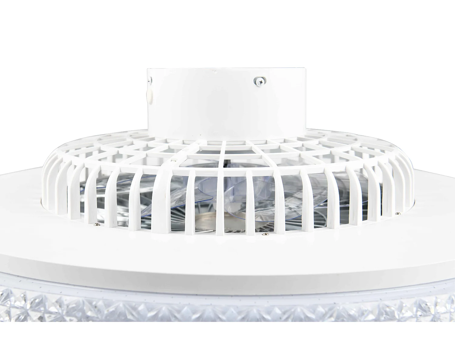 Plafoniera con Ventilatore estate/inverno, bianco, D 60 cm Harstad