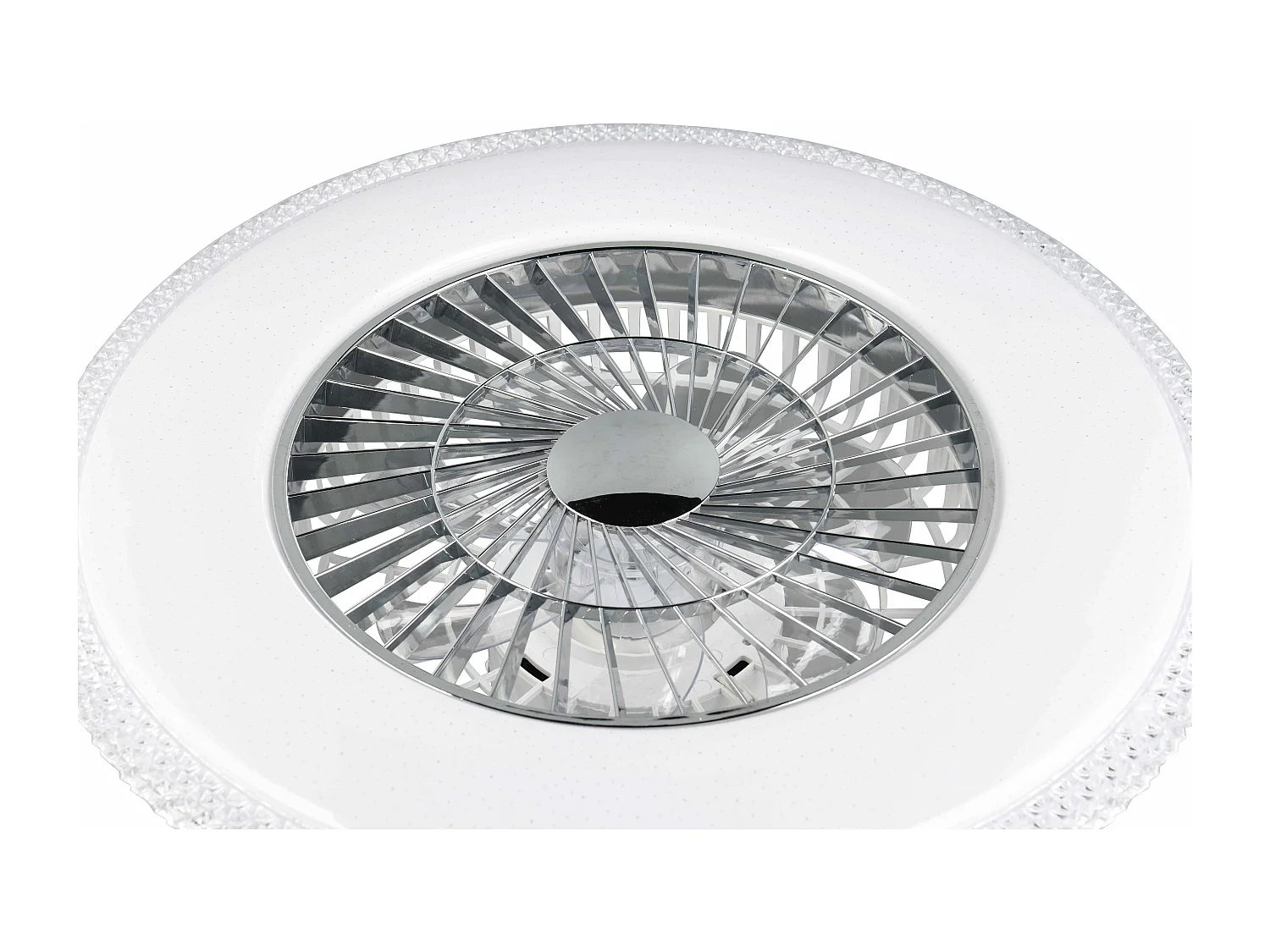 Plafoniera con Ventilatore estate/inverno, bianco, D 60 cm Harstad