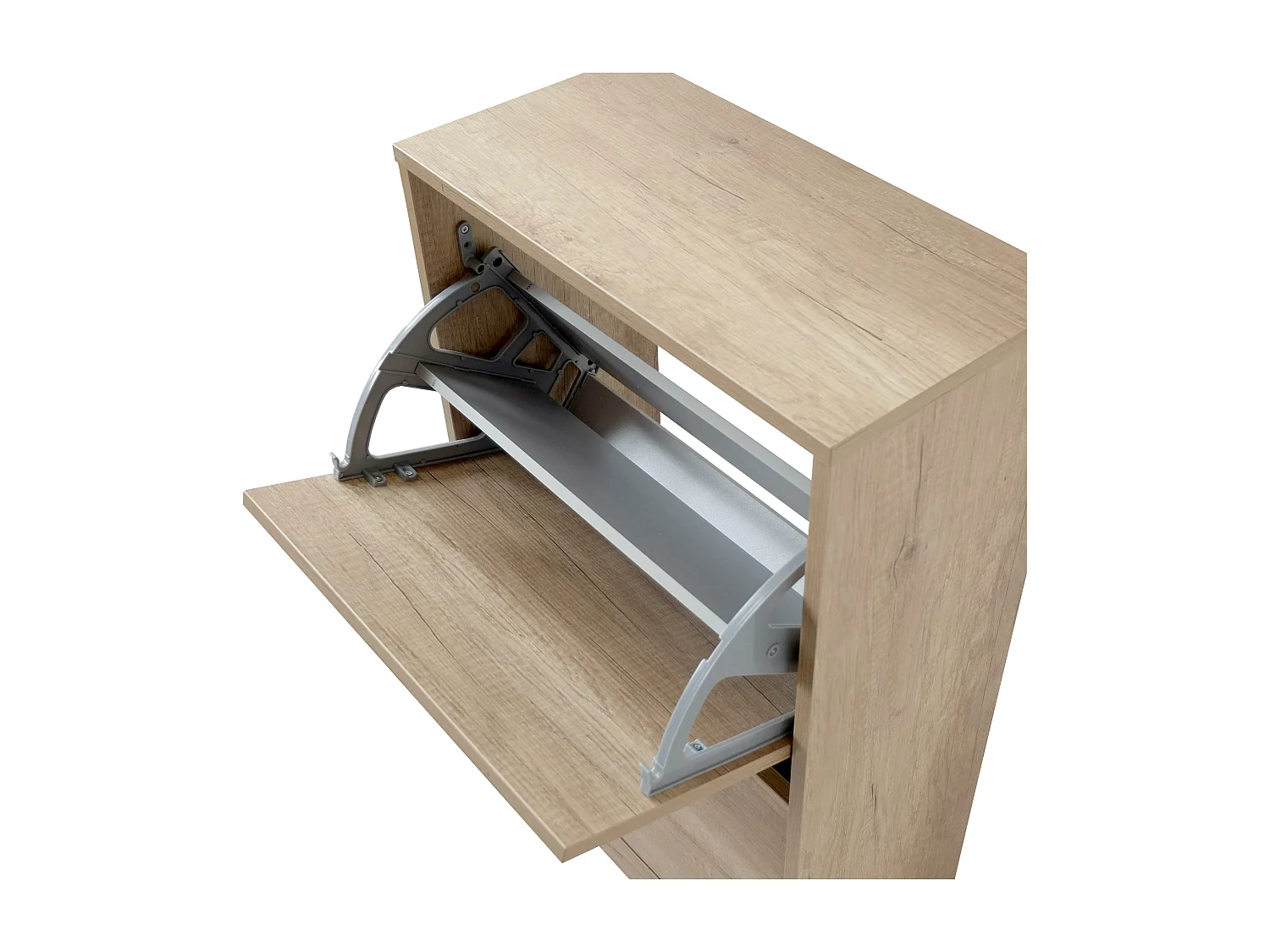 Mueble Zapatero con Tres cajones abatibles en Color (Cambrian) 119x73x26 cm - Buyqualia