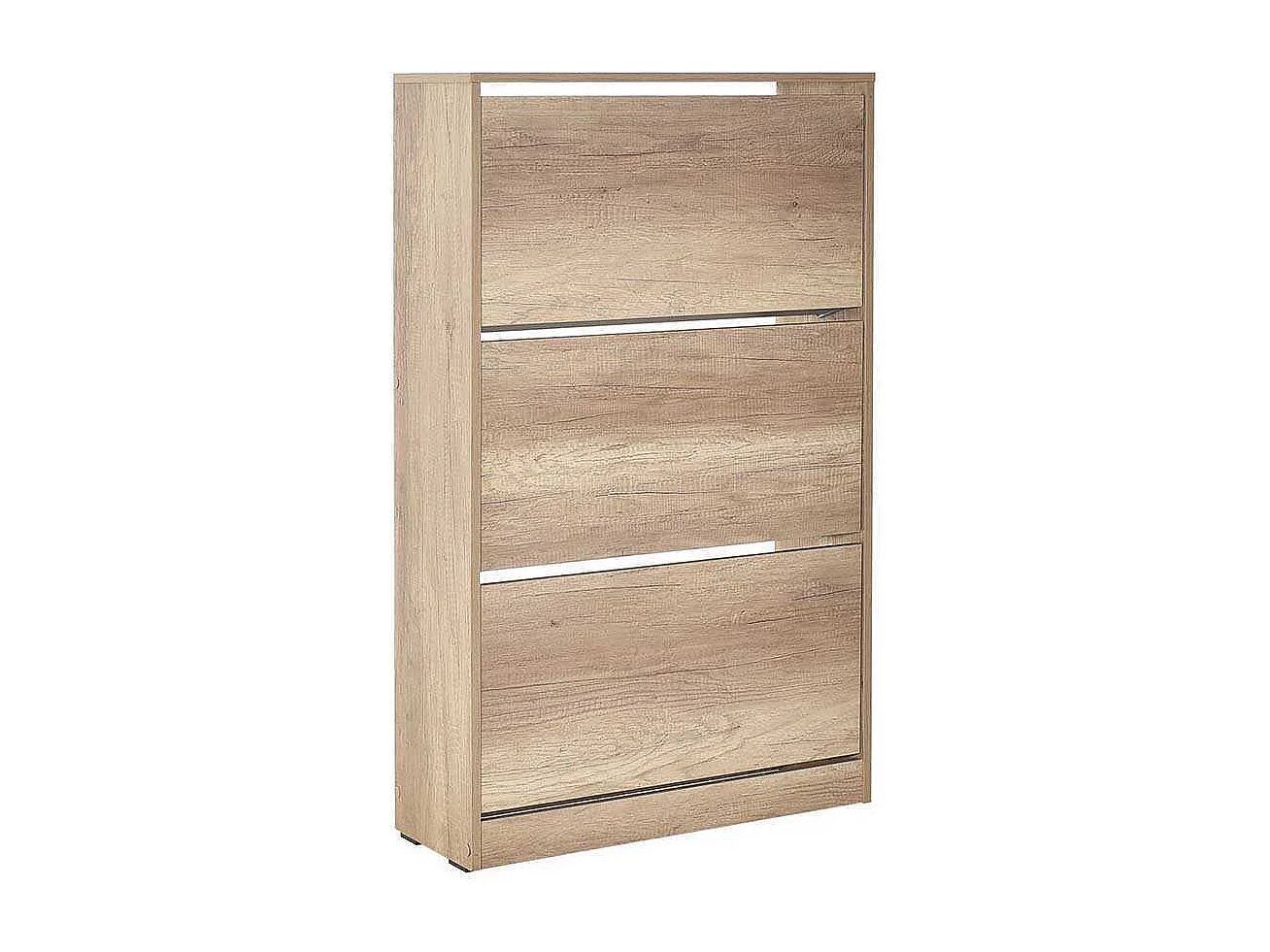 Mueble Zapatero con Tres cajones abatibles en Color (Cambrian) 119x73x26 cm - Buyqualia