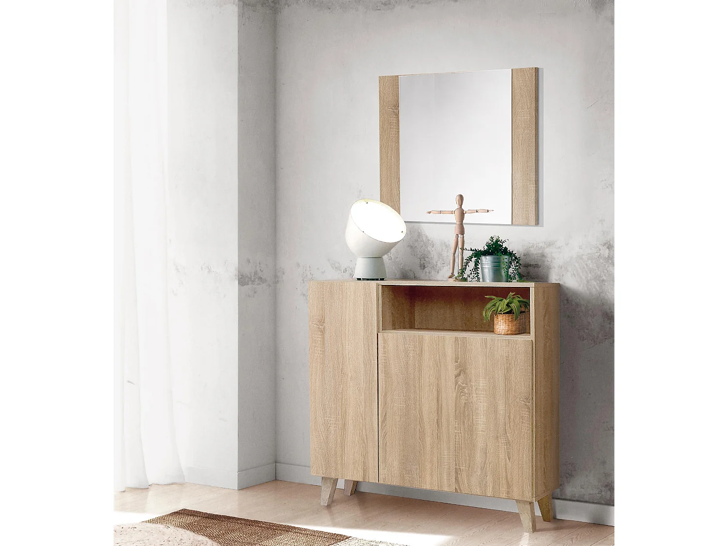 Zapatero recibidor Estrecho en Color (Cambrian) - Buyqualia