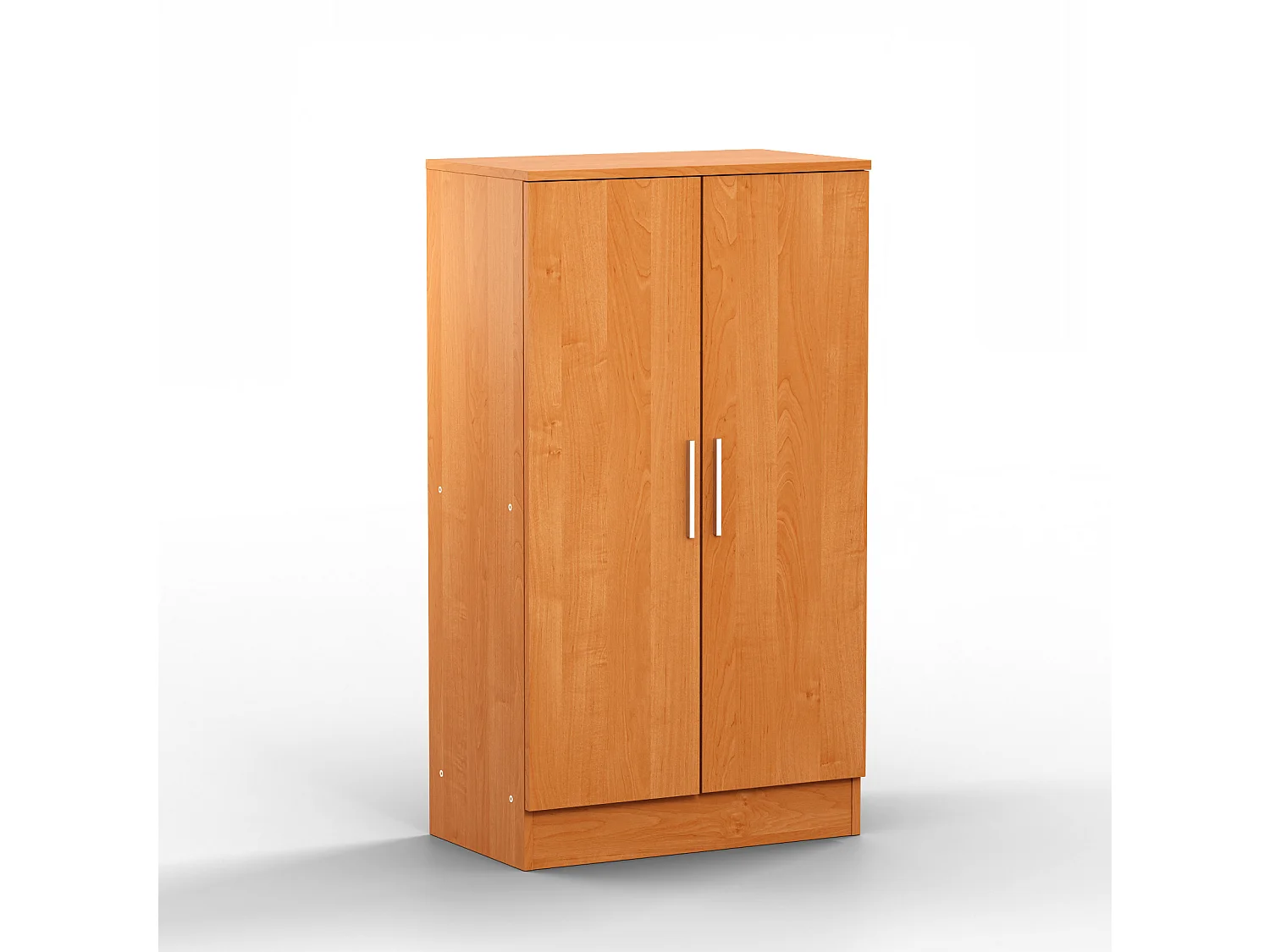 Zapatero Dos Puertas Color (Cerezo)(107x60x35 cm) -Buyqualia