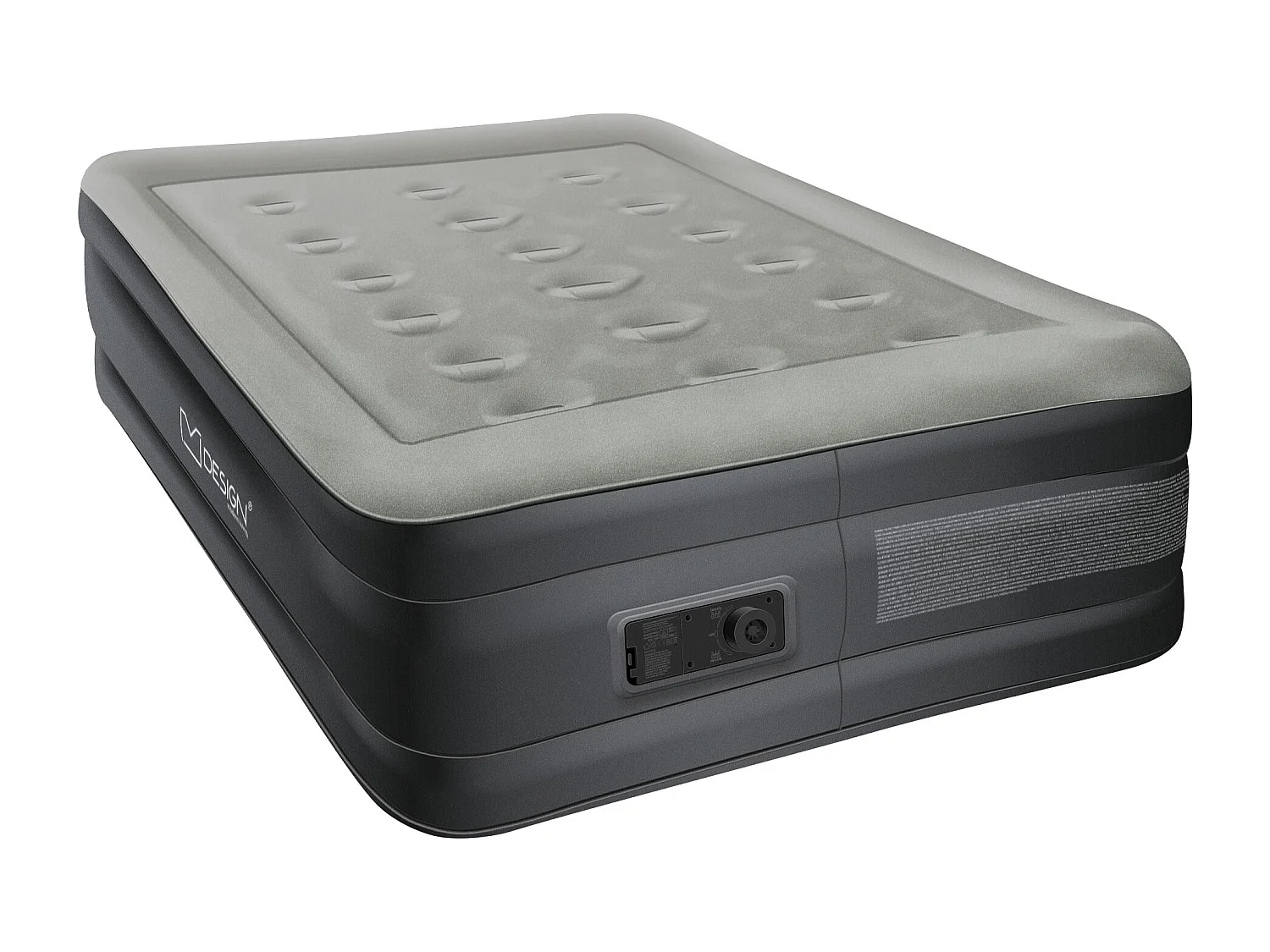 Colchón de aire para 1 persona 196x97x47cm cama autoinflable con bomba eléctrica