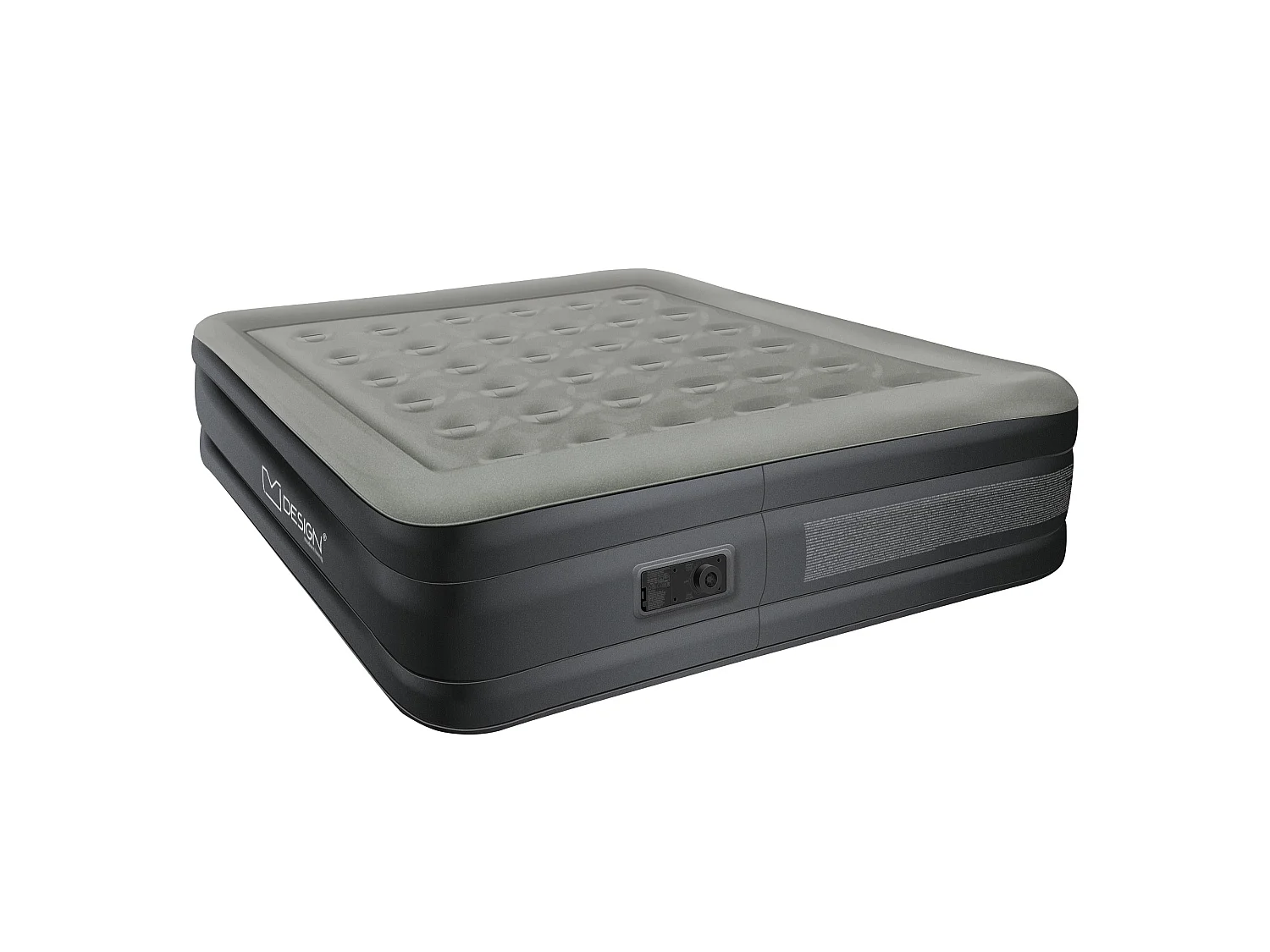 Matelas Gonflable pour 2 Personnes 203 x 157 x 47 cm, Certifié TÜV, avec Pompe à Air Électrique 230V