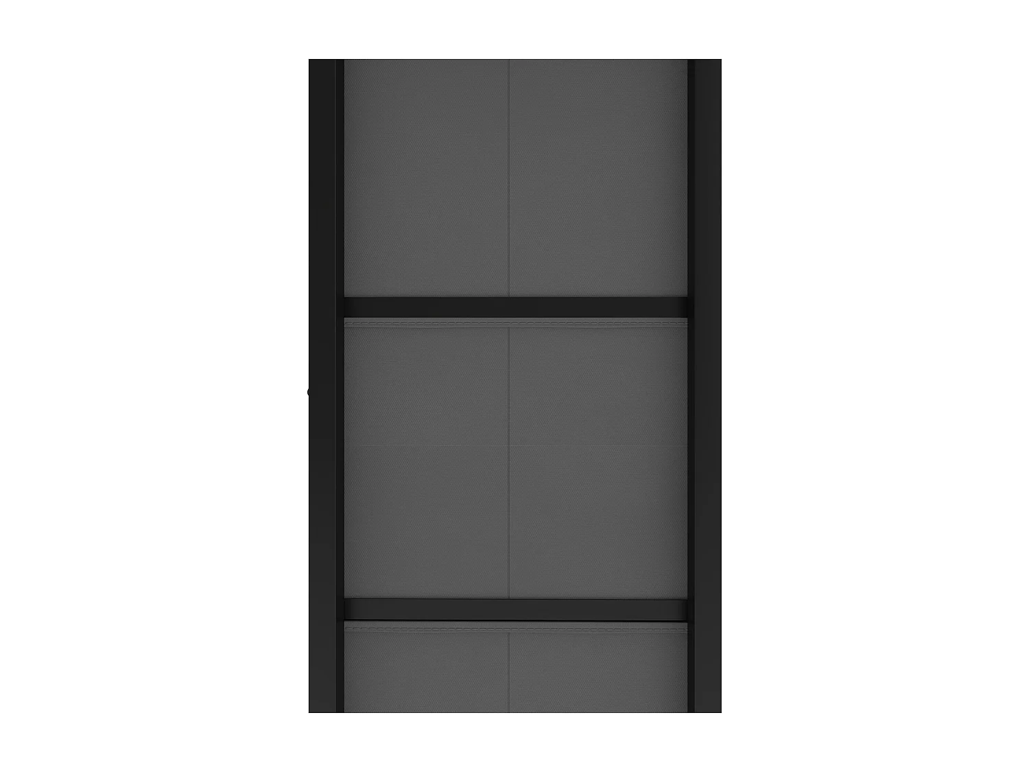 YITAHOME Commode - 10 Tiroirs en Tissu Commode Meuble de Rangement - Tour en Tissu - Cadre Acier Robuste - Grain de Bois Noir