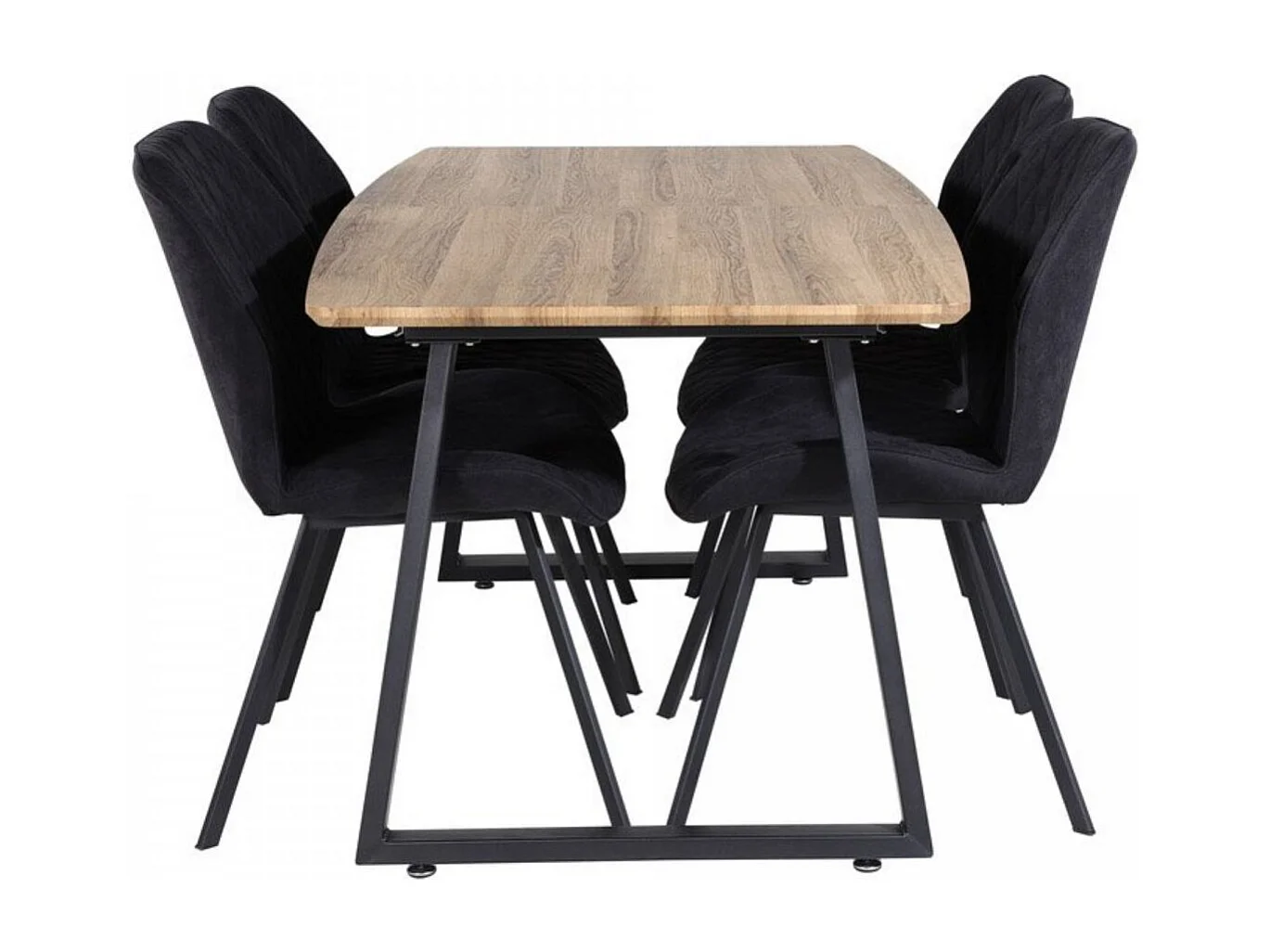 Table à Manger Extensible "Inca" 160-200cm Marron