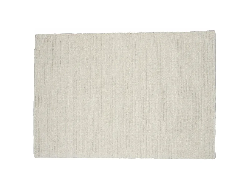 Milton Teppich 300x202cm Weiß.