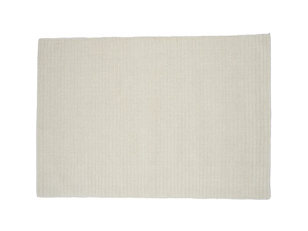 Tapis Déco en Laine "Milton" 202x300cm Blanc