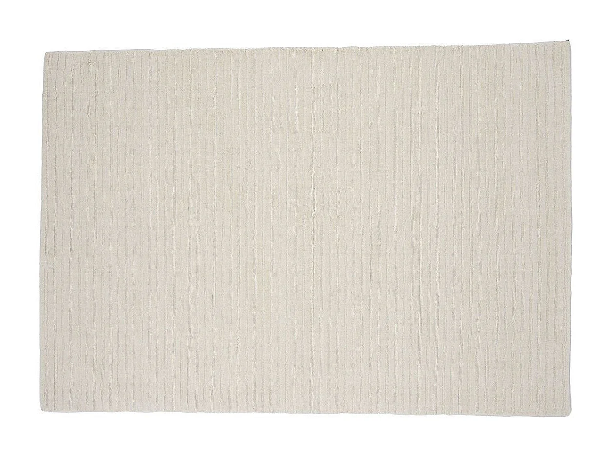 Tapis Déco en Laine "Milton" 202x300cm Blanc
