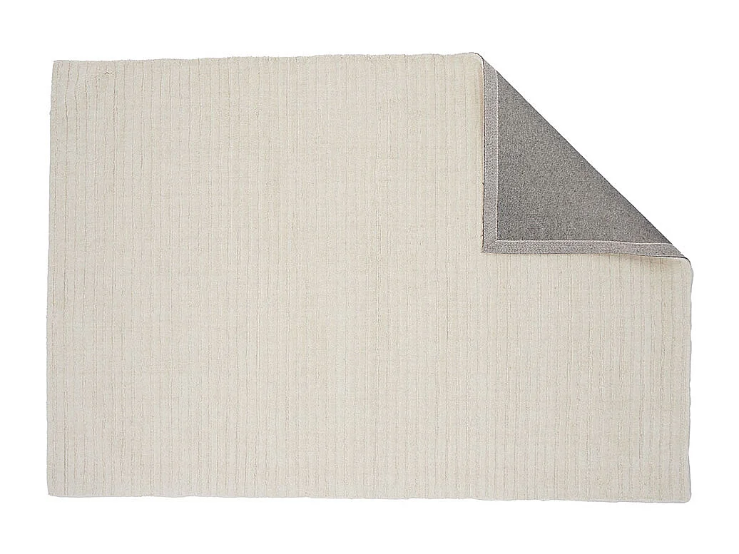 Milton vloerkleed 300x202cm wit.