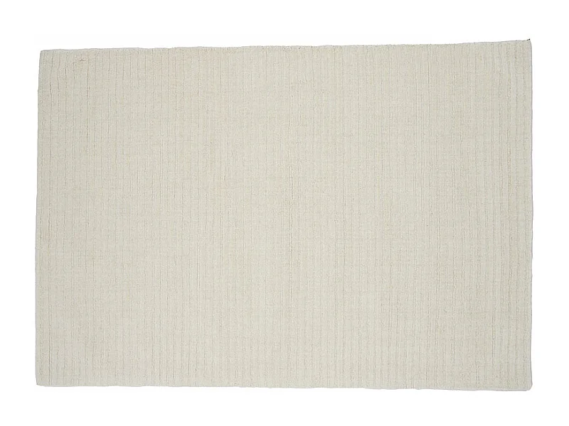 Milton Teppich 300x202cm Weiß.