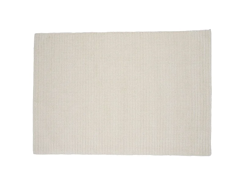 Milton Teppich 230x162cm Weiß.