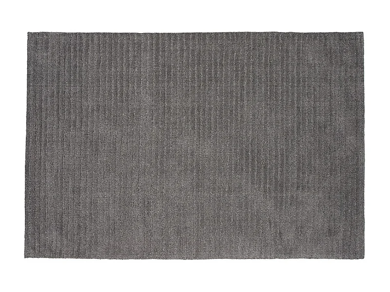 Tapis Déco en Laine "Milton" 202x300cm Gris Foncé
