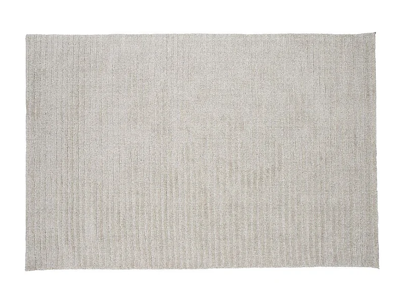 Tapis Déco en Laine "Milton" 162x230cm Gris Clair
