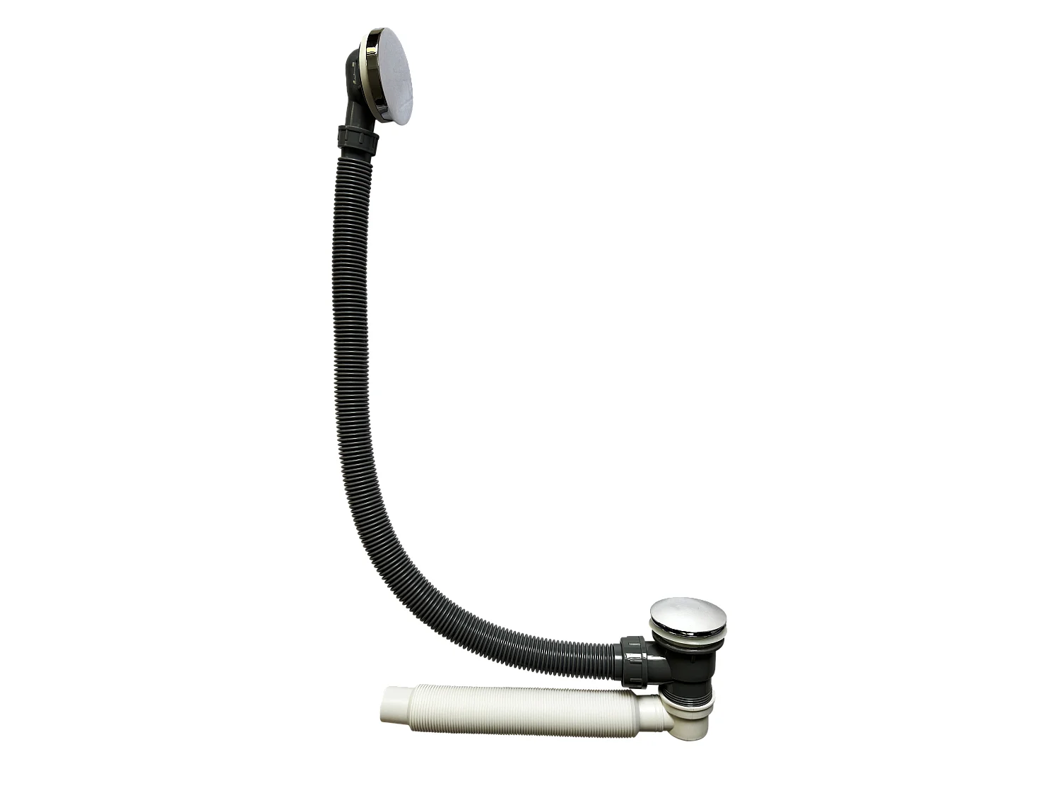 Overloopbuis voor badkuip - 75 cm - FARASIO