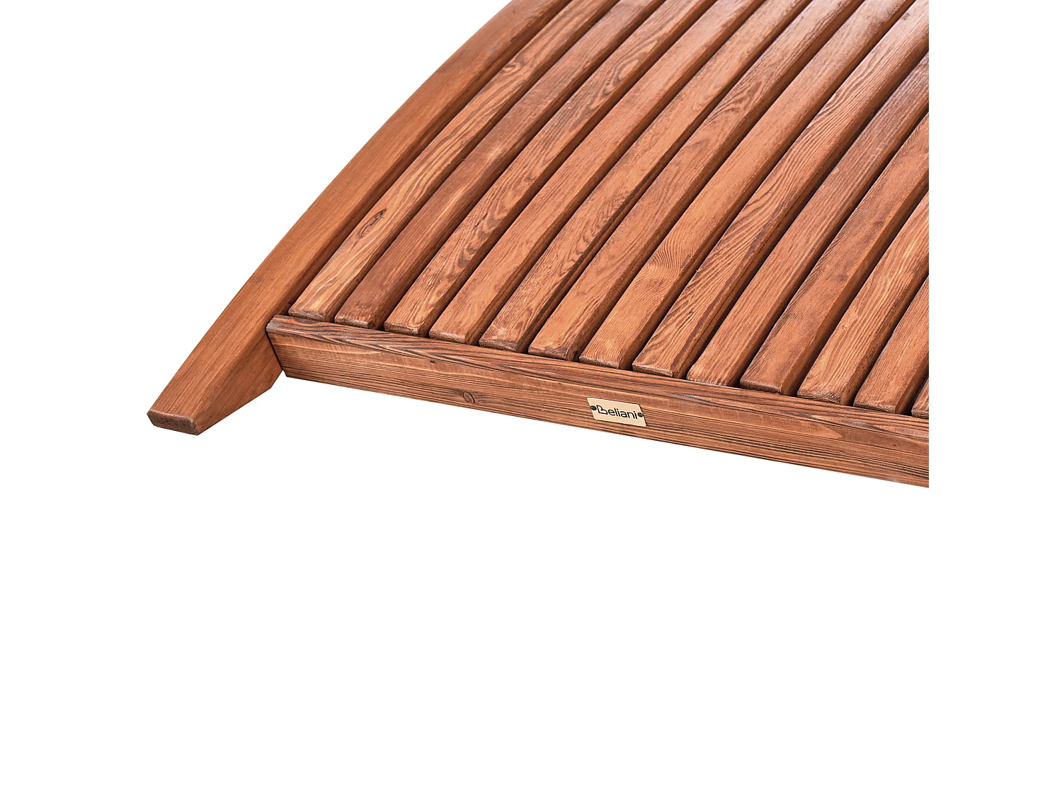 Leżak ogrodowy TANARO Drewno modrzewiowe Brązowy