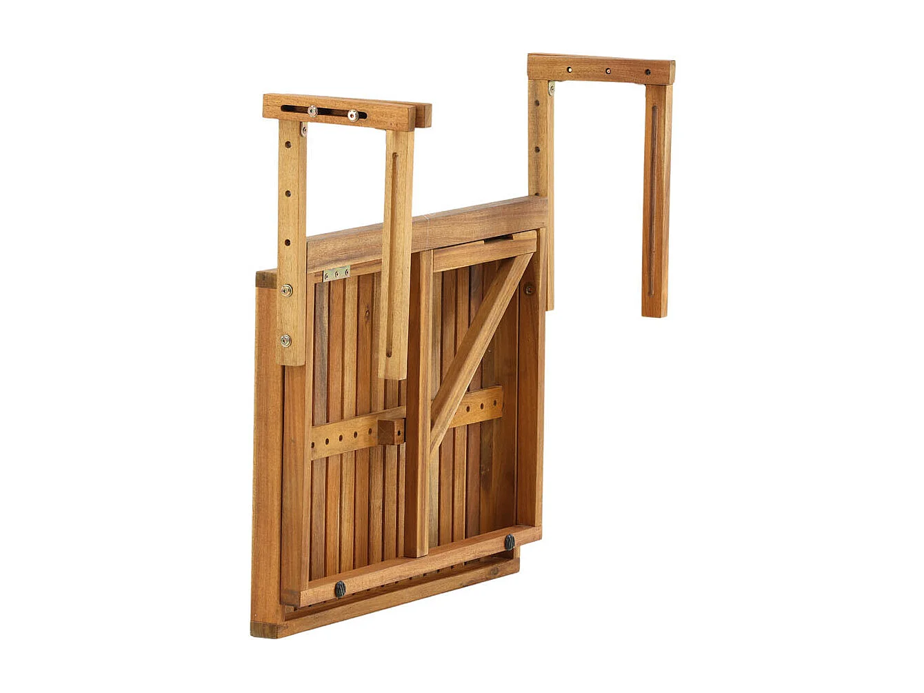 Table de Balcon en Bois "Marion" 60cm Naturel