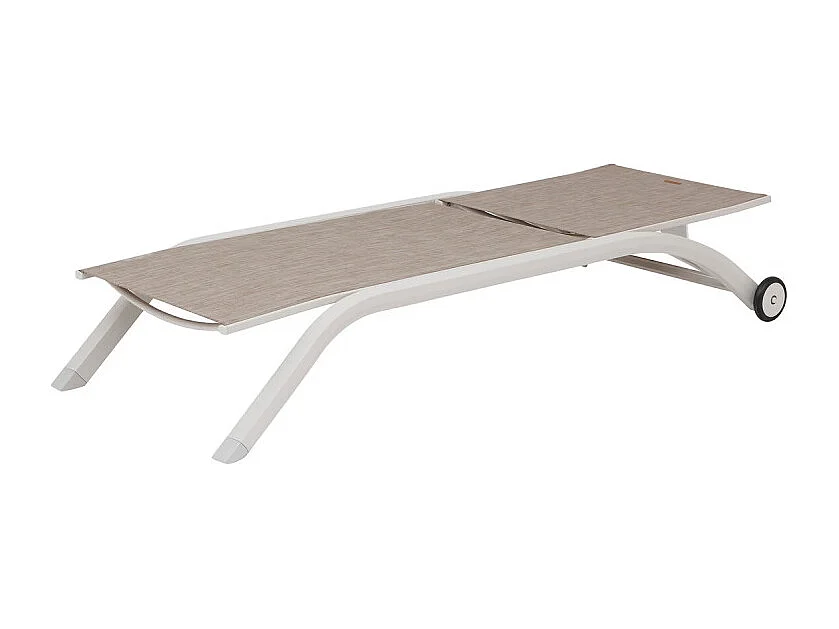 Transat avec roues Jimani cacao / avoine Hespéride