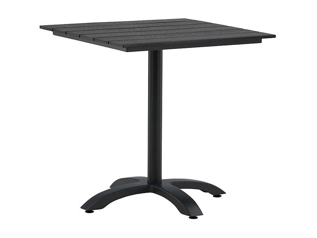 Table de Jardin "Colorado" 74cm Noir
