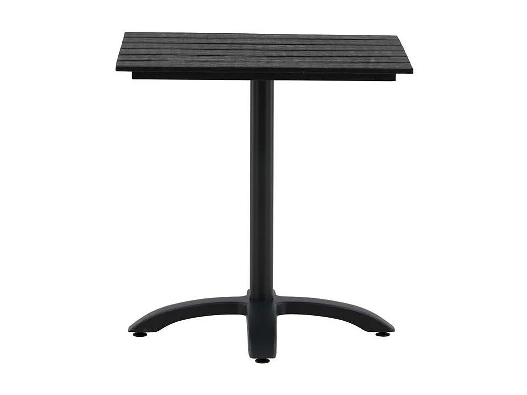 Table de Jardin "Colorado" 74cm Noir