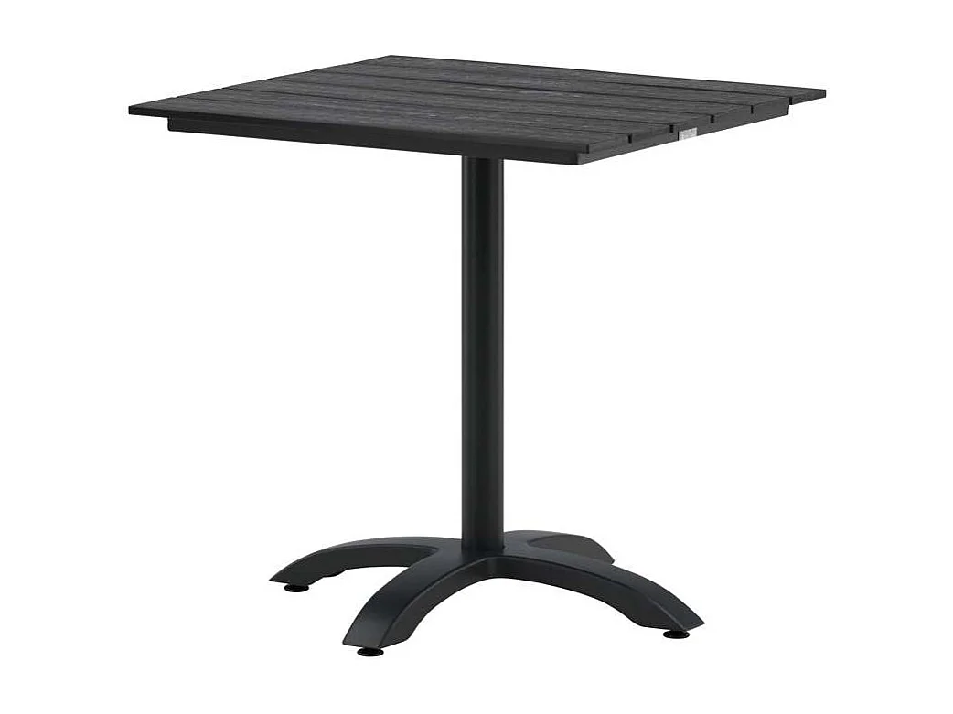 Table de Jardin "Colorado" 74cm Noir