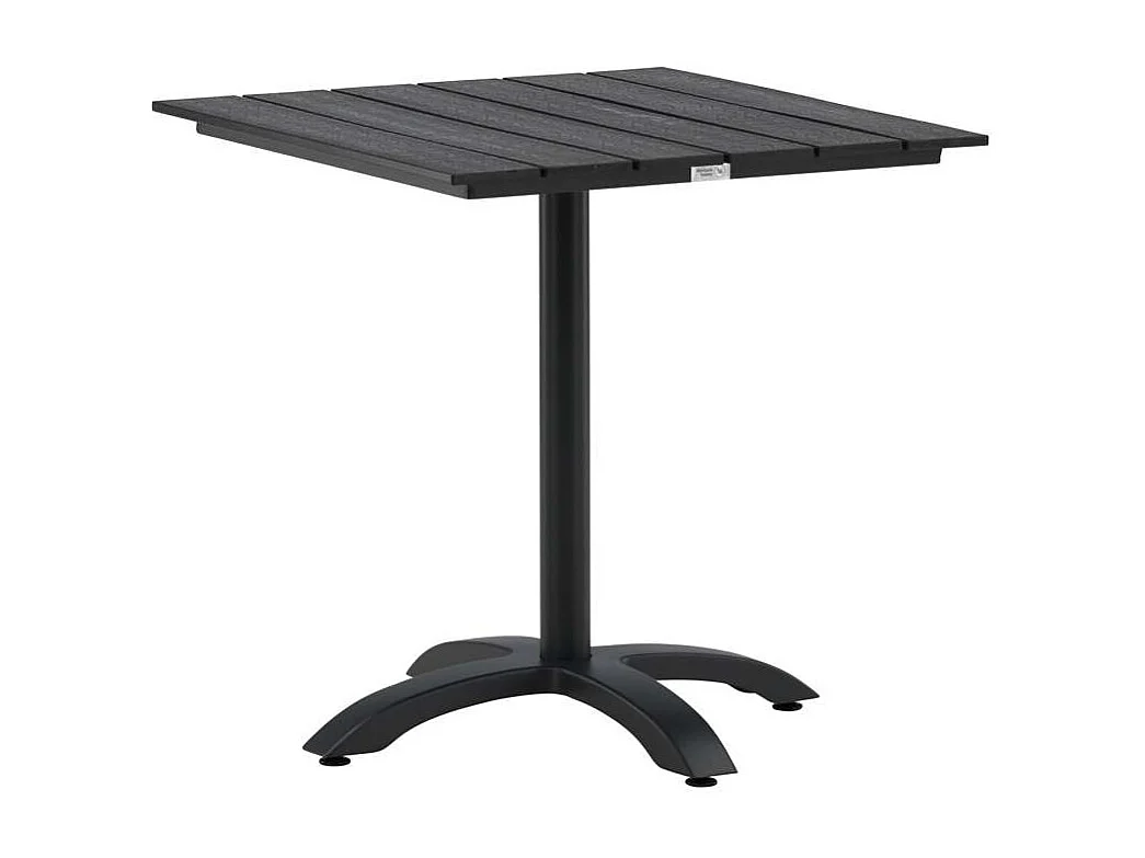 Table de Jardin "Colorado" 74cm Noir
