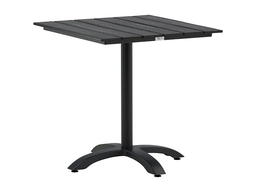Table de Jardin "Colorado" 74cm Noir
