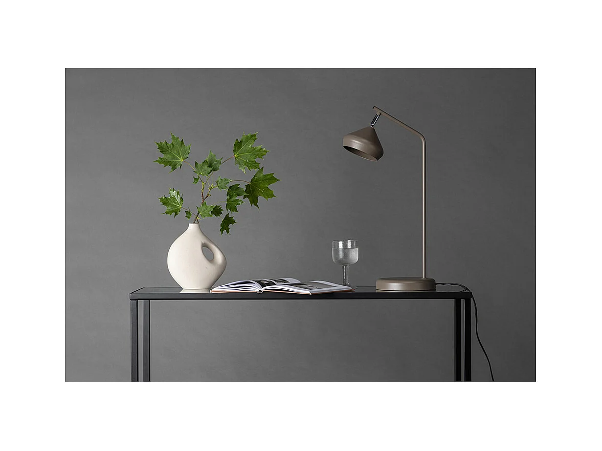 Lampe de Bureau Design "Isaberg"52cm Marron