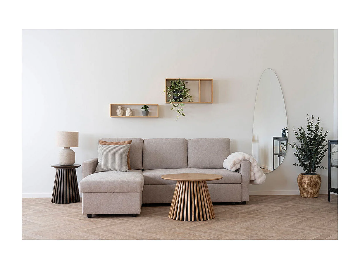 Ember étagère murale 70x15x36cm naturel.