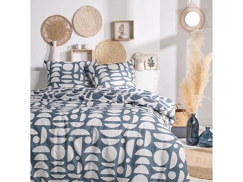 BettwäscheSet: Bettbezug 220 x 240 + 2 Kissenbezüge 63 x 63