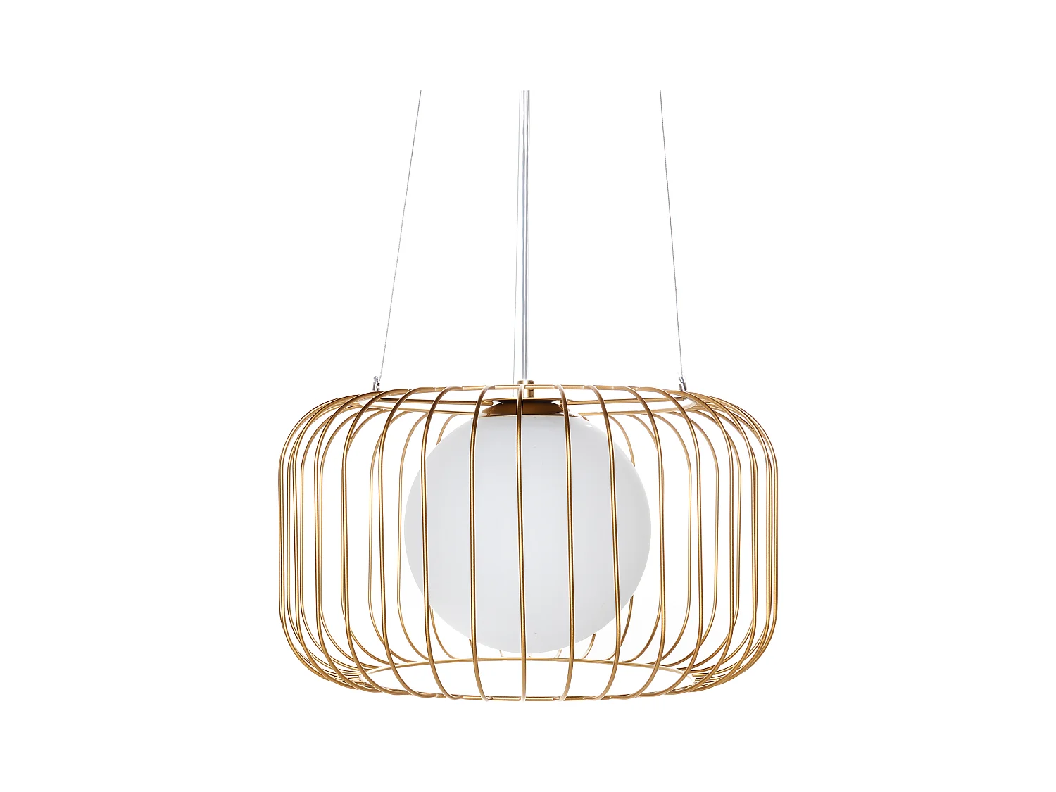 Lampe suspension BAIROA Métal Doré