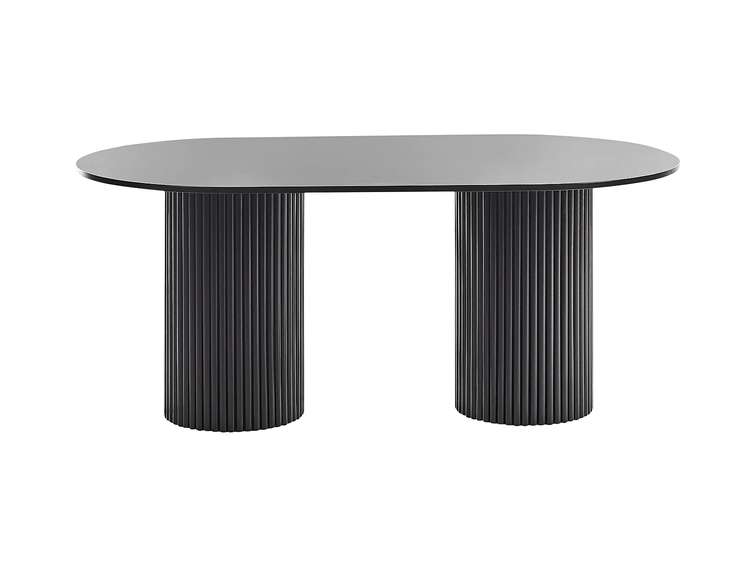 Esstisch SHERIDAN Schwarz 180 cm 100 cm
