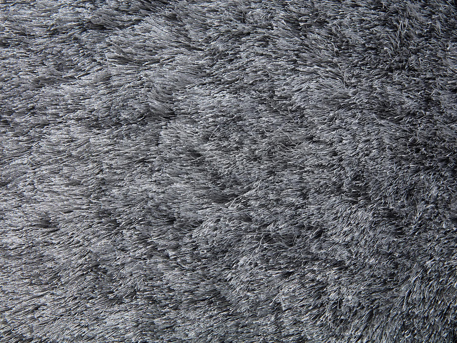 Tapete shaggy de pelo comprido ultramacio - 200 x 290 cm - Cinzento - DOLCE