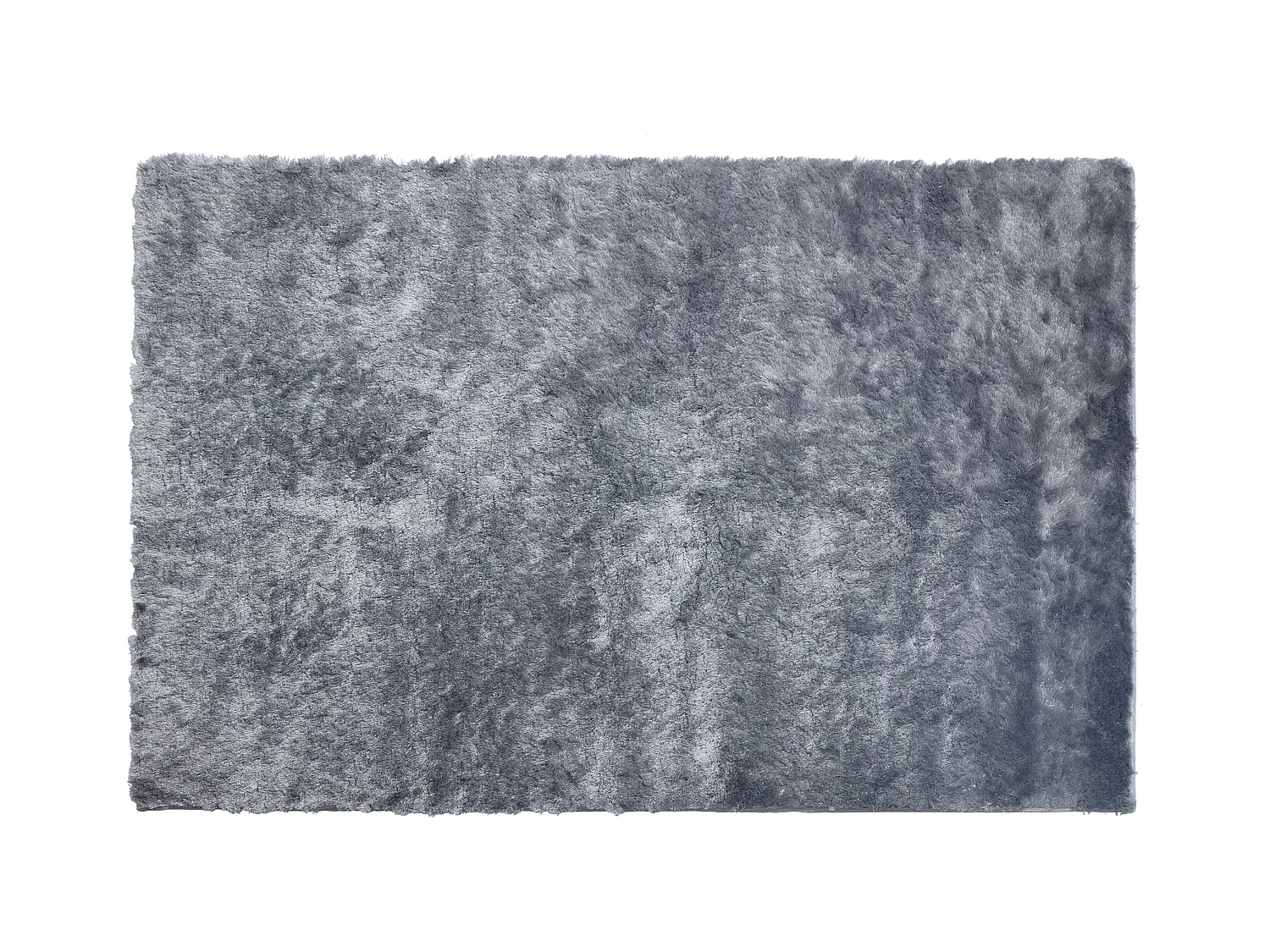 Tapis shaggy à poils longs ultra doux - 200 x 290 cm - Gris - DOLCE