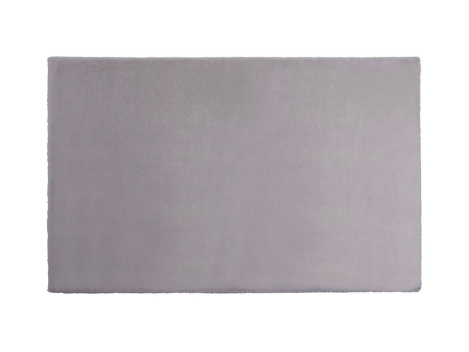 Hochflorteppich in Pelz-Optik - 200 x 290 cm - Grau - BUNNY