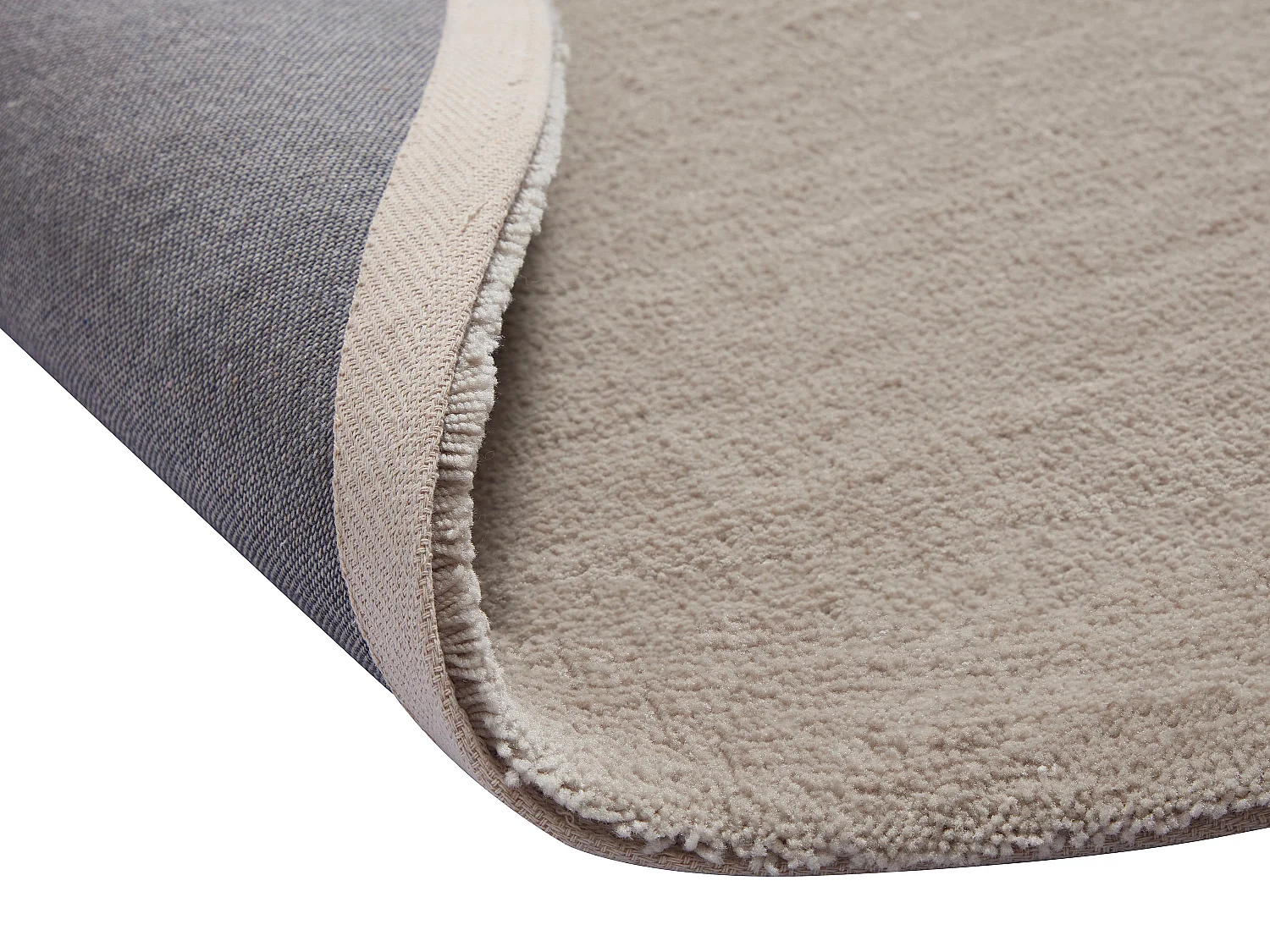 Tapete de pelo médio - 200 x 290 cm - Taupe - VELINA