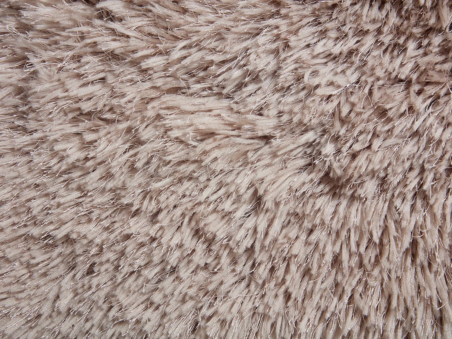 Hochflorteppich - 160 x 230 cm - Taupe - ARDELA