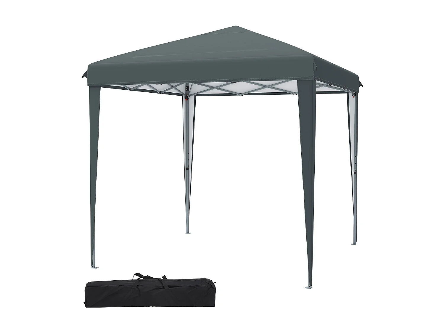 YITAHOME Tonnelle de Jardin - 3x3m - Pliable - Imperméable - Extérieur - Anti-UV - Gris Foncé - pour Camping/Fête/Plage/Terrasse/Marchés