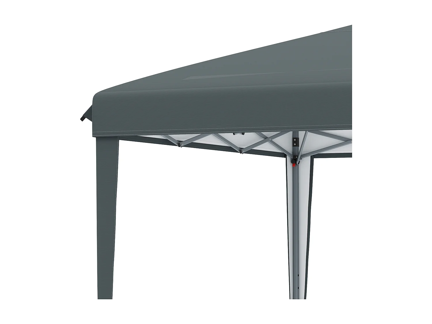 YITAHOME Tonnelle de Jardin - 3x3m - Pliable - Imperméable - Extérieur - Anti-UV - Gris Foncé - pour Camping/Fête/Plage/Terrasse/Marchés