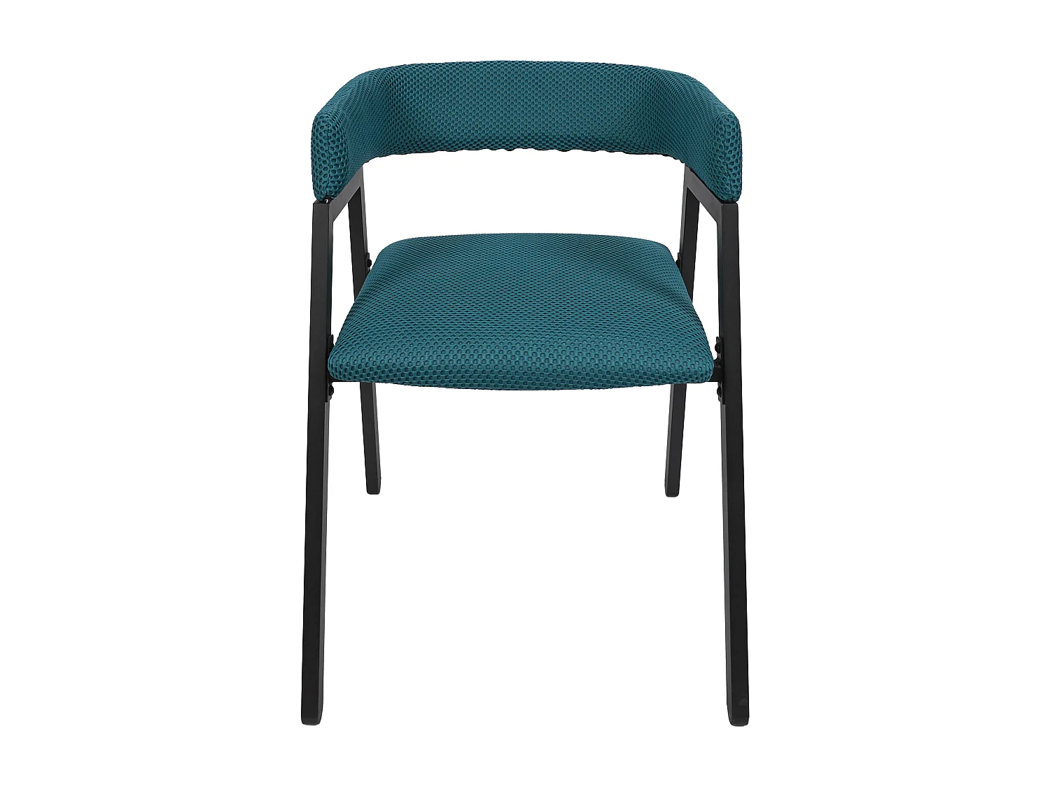 Fauteuil Design Atome Bleu - Lot De 2 Bleu