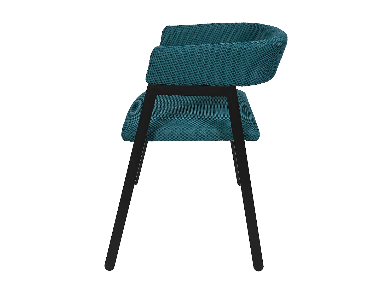 Fauteuil Design Atome Bleu - Lot De 2 Bleu