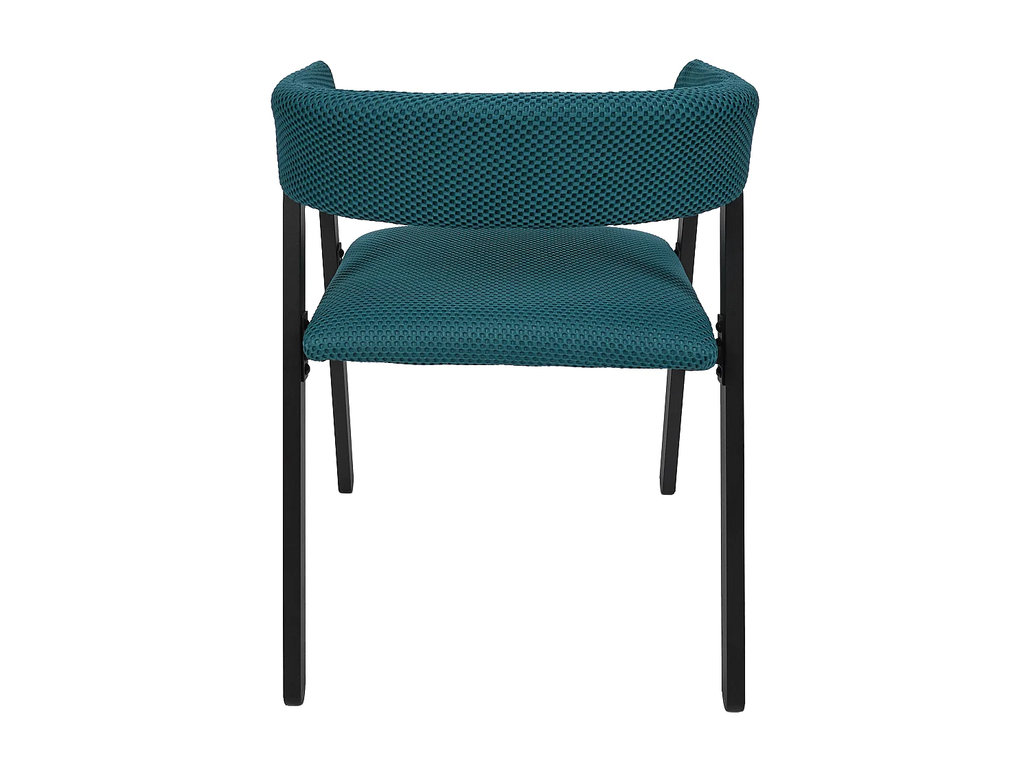 Fauteuil Design Atome Bleu - Lot De 2 Bleu
