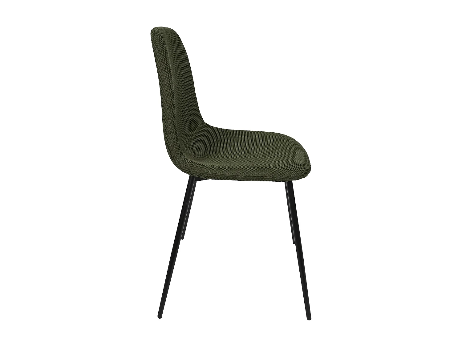 Chaise Atome Kaki - Lot De 4 Vert
