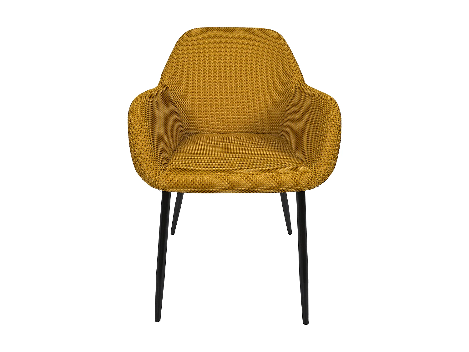 Fauteuil Atome Jaune - Lot De 2 Jaune
