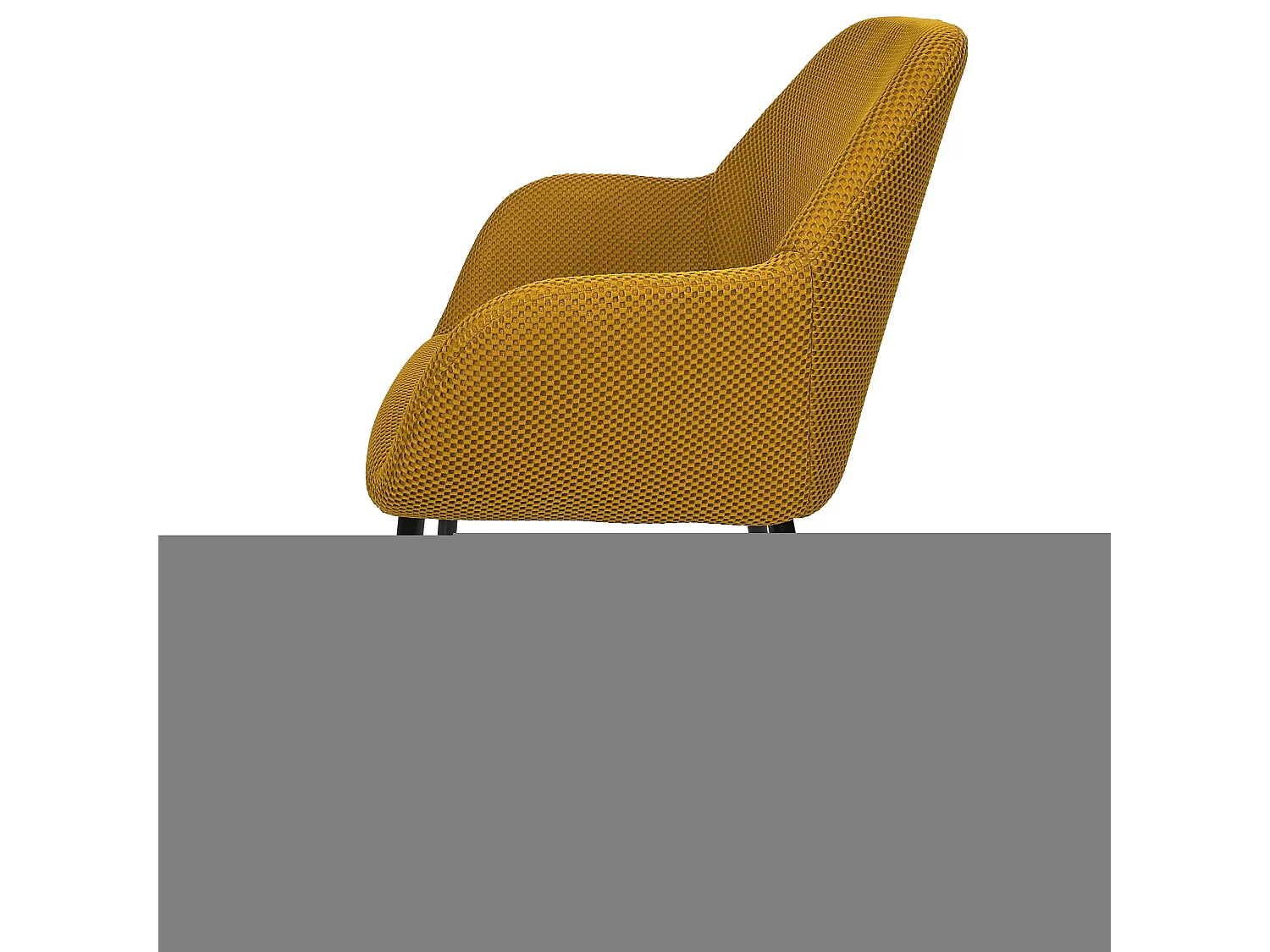 Fauteuil Atome Jaune - Lot De 2 Jaune