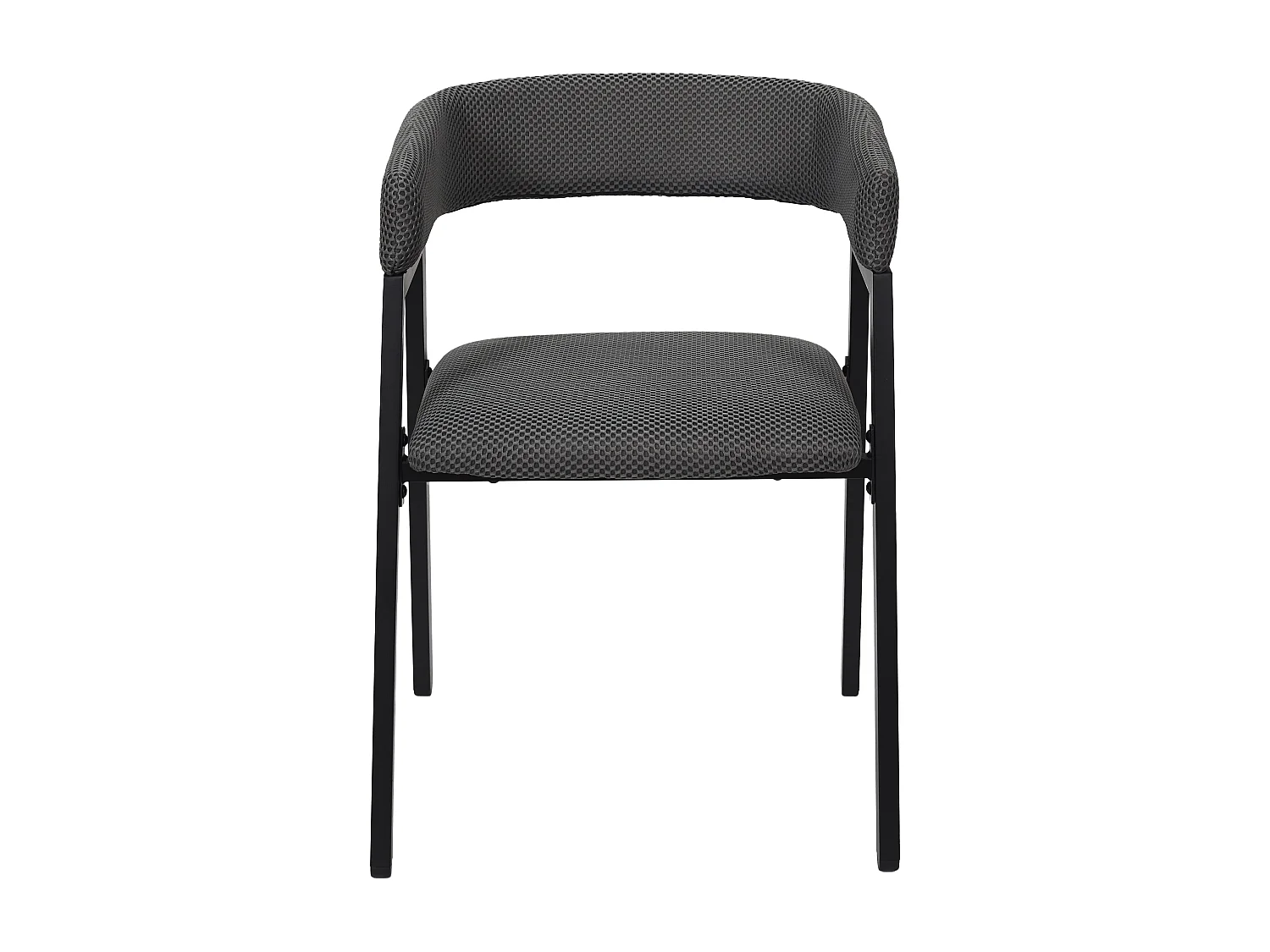 Fauteuil Design Atome Gris - Lot De 2 Gris