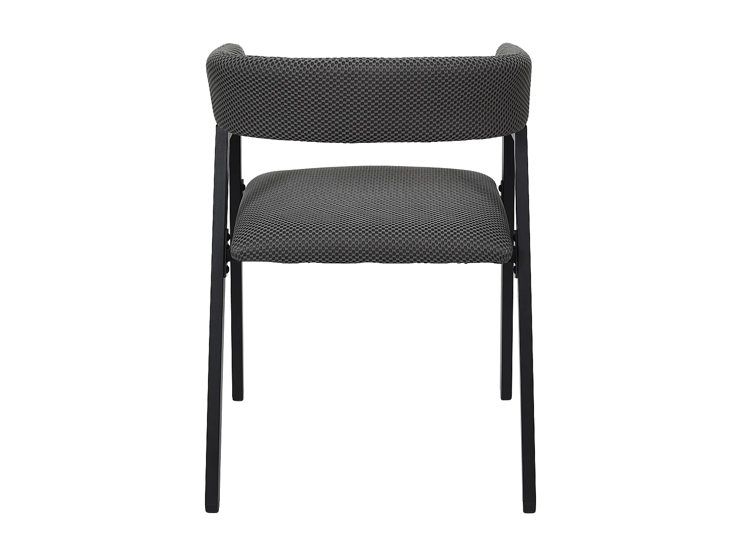 Fauteuil Design Atome Gris - Lot De 2 Gris