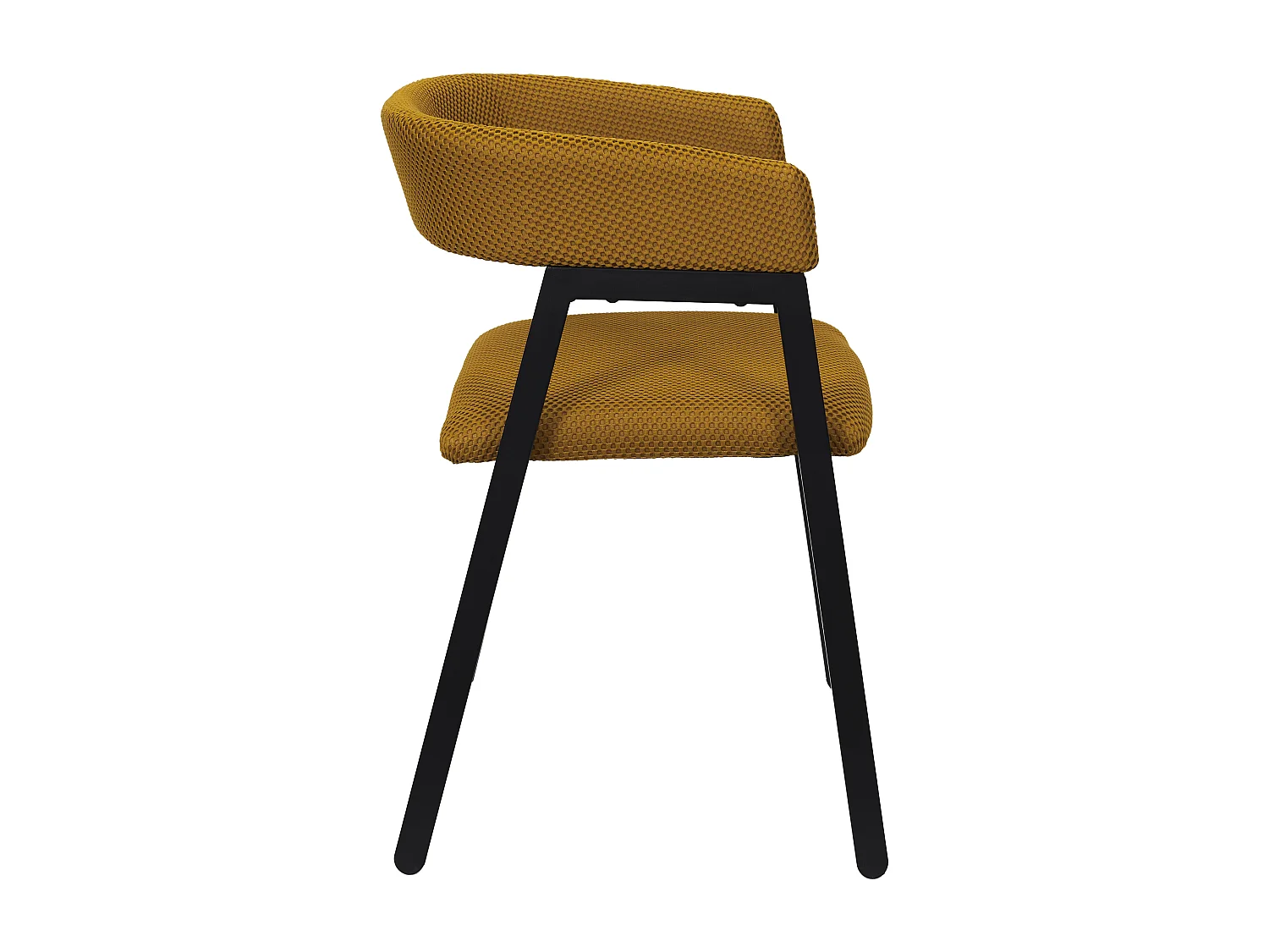 Fauteuil Design Atome Jaune - Lot De 2 Jaune