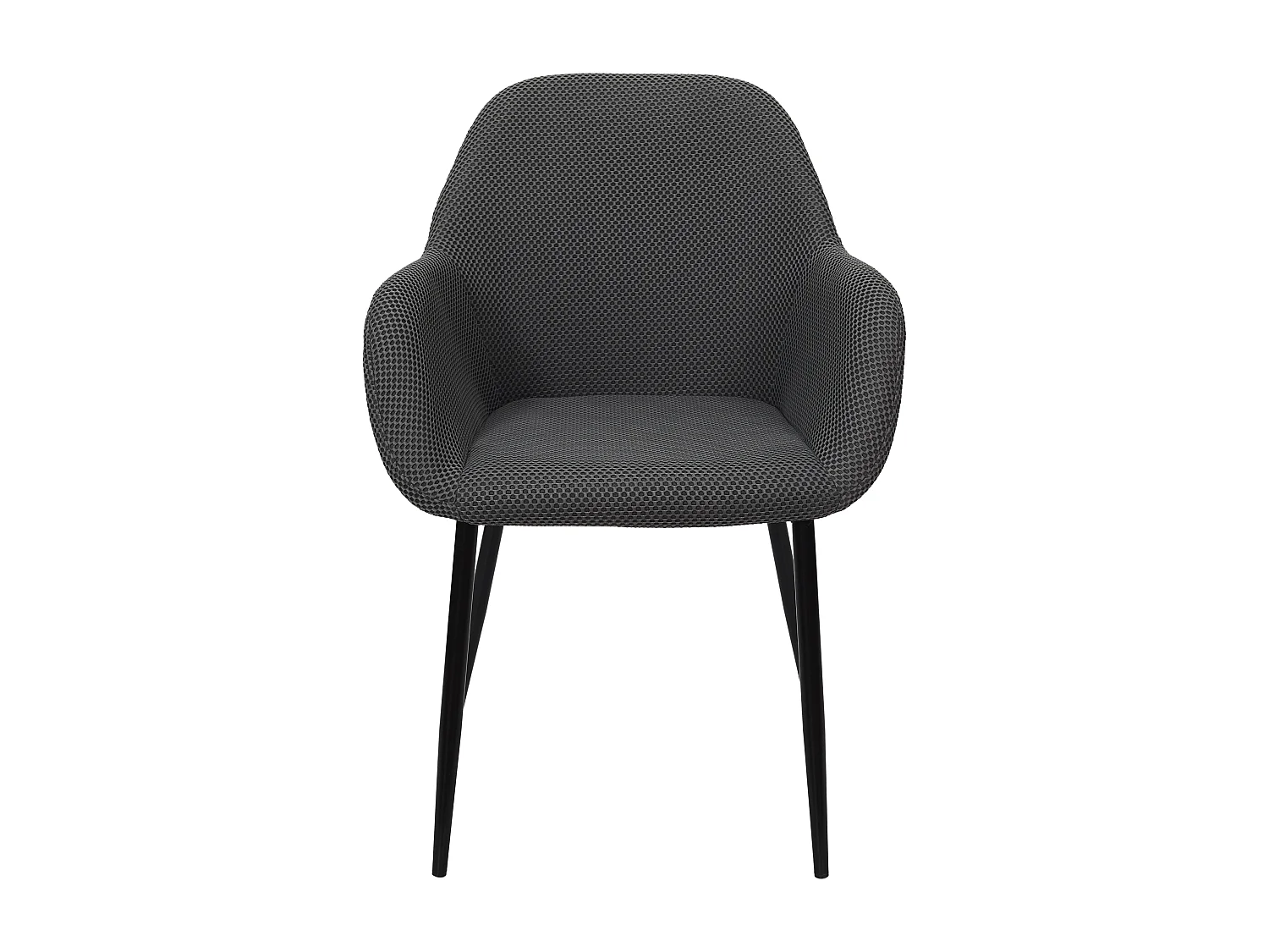 Fauteuil Atome Gris - Lot De 2 Gris